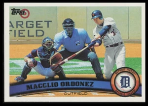 2011 Topps Detroit Tigers #DET2 Magglio Ordóñez Detroit Tigers - Imagen 1 de 1