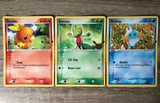 POKEMON TCG FIRST PARTNER SET OF 3 JUMBO CARDS MUDKIP, TREECKO & TORCHIC HOENN 