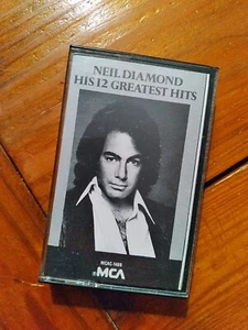 His 12 Greatest Hits by Neil Diamond (Cassette) 1980 - Picture 1 of 4
