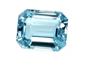 SCHMUCKJAGD SAMMLERSTEIN *DELUXE* AQUAMARIN AAA QUALITÄT FACETTIERT EDELSTEIN - Bild 1 von 6