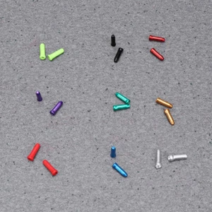 100 Pcs Wire Core Cap Bicycle Brake Line End Caps Bike Tails Cable - Picture 1 of 12