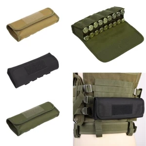 Tactical Shotgun 18 Round Ammo Pouch Molle Cartridge Shell Holder for 12/20Gauge - Picture 1 of 15