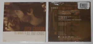 Josh Groban - The Making of All That Echoes sealed U.S. promo dvd Card cover - Picture 1 of 1