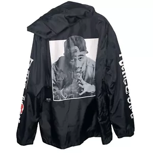 Felpa con cappuccio da uomo Chemistry taglia 2xl Tupac Poetic Justice pullover - Foto 1 di 9