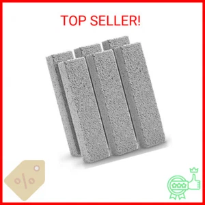 6 Pack Pumice Stone for Toilet Bowl Cleaning, Scouring Stick Remove Toilet Bowl  - Picture 1 of 2