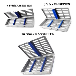 Dental Kassette für 5/7/10 Instrumente – Sterilbox Zahnarzt Chirurgie - Bild 1 von 4