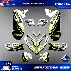 polaris predator 500 graphics decals stickers full kit atv wrap quad predator500 - Picture 1 of 3