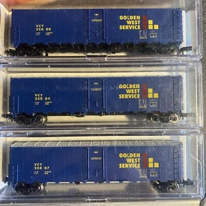 n scale aztec special run custom Golden West Service VCY runner pack 50’ Reefers - Picture 1 of 2