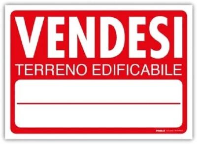 GLOBAL PUBBLITÀ CARTELLO SEGNALETICO - Vendesi Terreno edificabile - segnale