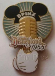 Disney Pin 78856 DLR Dateline Disneyland 1955 D-PINZ Early Bird Registration LE - Picture 1 of 1