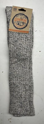 Calcetines hasta la rodilla Wigwam Lucy mezcla de algodón natural/negro para mujer 6-10. Estados Unidos. Foto 1 de 4