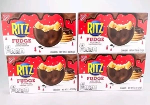 Ritz Fudge Covered Crackers Limited Edition New Fresh Sealed Lot Of 4 bb3/25 - Picture 1 of 3