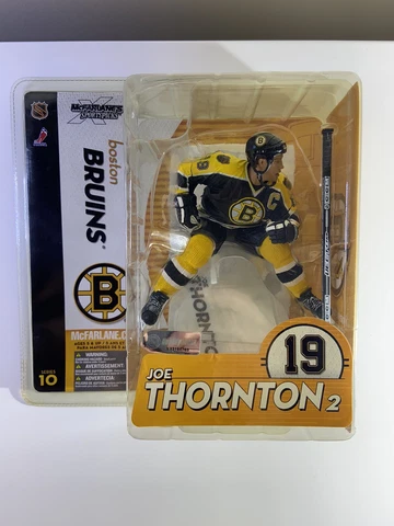 Joe Thornton in Chase Black Jersey Boston Bruins NHL McFarlane Series 10 Figure Cover