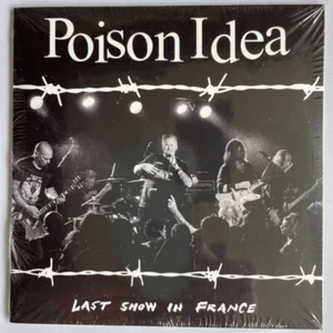 POISON IDEA Last Show In France NEW Compact Disc CD American Leather PUNK Hardco - Foto 1 di 2
