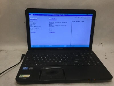 T. Satellite C855-S5347 / Intel Core i3-6100U @ 2.30GHz / (MISSING PARTS!) -MR - Image 1 of 4