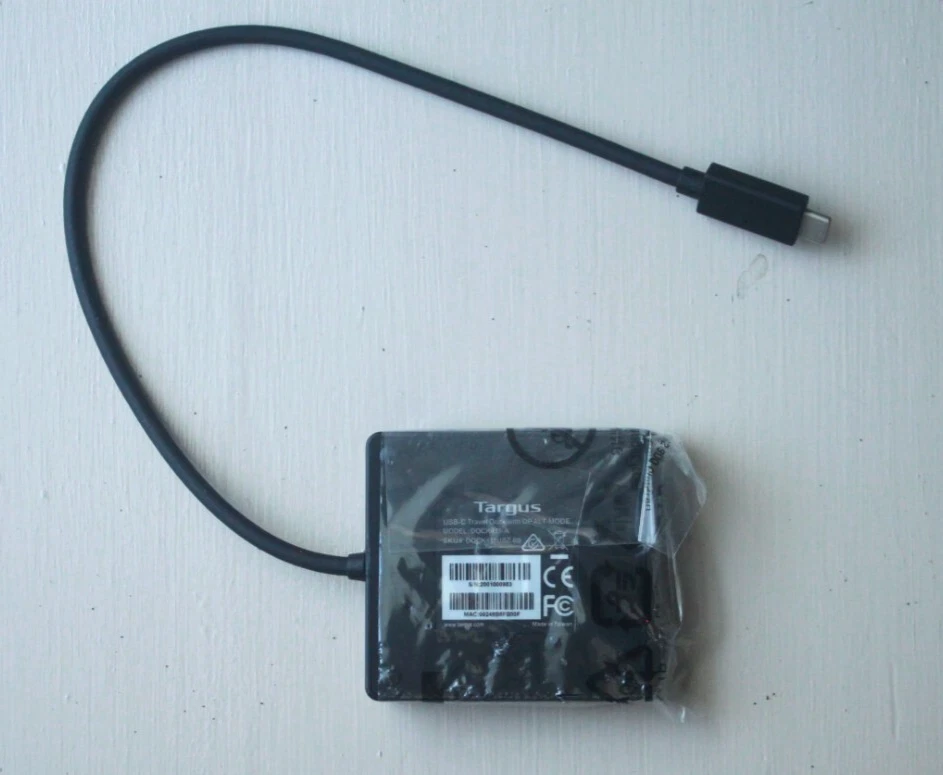 TARGUS USB-C Dock411-A Travel Dock with DP ALT-MODE - Image 1 of 1