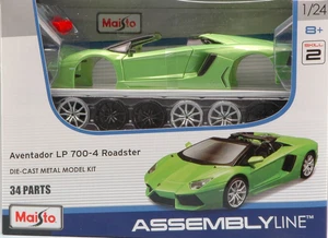 Modellino auto kit di montaggio LAMBORGHINI AVENTADOR LP700-4 MODEL KIT 1:24 - Foto 1 di 1