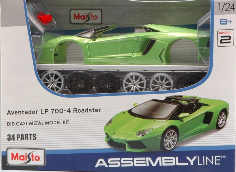 Modellino auto kit di montaggio LAMBORGHINI AVENTADOR LP700-4 MODEL KIT 1:24 - Immagine 1 di 1