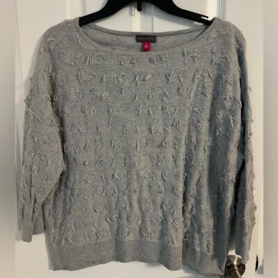 Sudadera Vince Camuto Destructed nueva sin etiquetas talla XL Foto 1 de 3