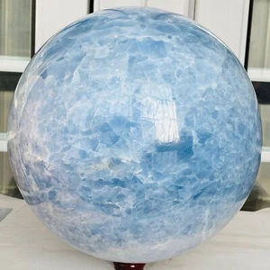 21660 g natürliche blaue Celestit Kristallkugel Kugel Heilung Madagaskar - Bild 1 von 12