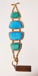 PULSERA DE PIEDRA GRANDE CAROLEE LUX NUEVO CON ETIQUETAS ENVÍO GRATUITO - Imagen 1 de 4