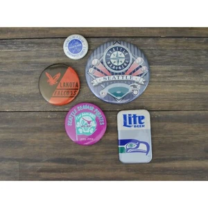 Sport Thema Pin Lot zufällig Mariners Falcons Maskottchen Seattle Piraten andere - Bild 1 von 6