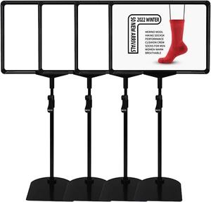Sign Holder Stand,Sign Stand for Display,Adjustable Sign Holders for Table Top,T - Picture 1 of 6