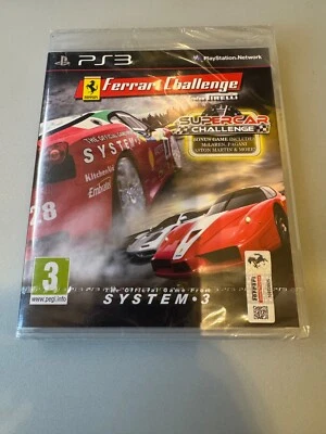 BNIB PS3 Ferrari Challenge and Supercar Challenge PAL FACTORY SEALED BLES01451 - Image 1 of 4
