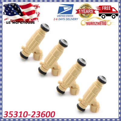 Novo injetor de combustível 4x 35310-23800 9260930013 para Hyundai Elantra 2.0L 2001-2008 - Imagem 1 de 4