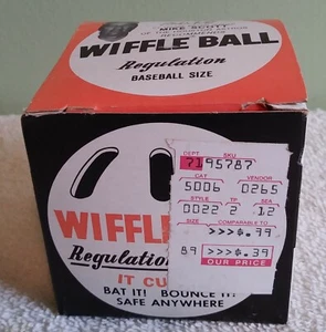 Vintage Wiffle Ball Regulation Baseball Size Mike Scott Houston Astros MIB - Picture 1 of 4