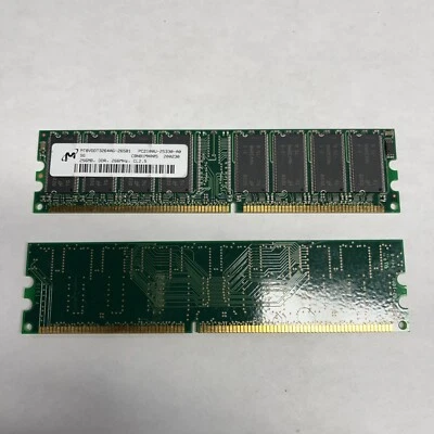 MT8VDDT3264AG-265B1 DDR-266 (PC-2100) PC-2100U Random Access Memory RAM - Image 1 of 2