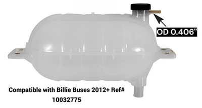 Automann Coolant Reservoir for Blue Bird Buses 2012+ Cross Ref# 10032775 - Image 1 of 4