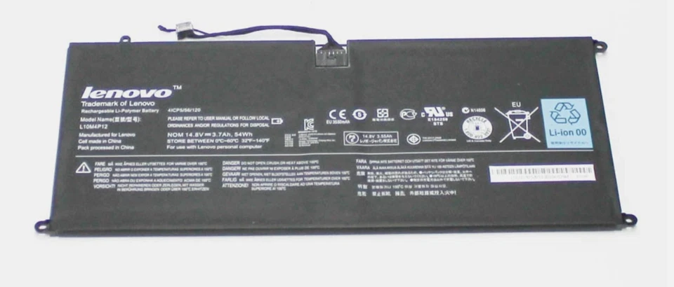 Batería OEM L10M4P12 Lenovo Yoga 13 Ideapad Z500 Foto 1 de 1