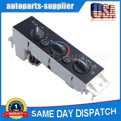 Interruptor de control de clima de calefacción de aire acondicionado 16231175 para Chevrolet C1500 K1500 1996-99 Foto 1 de 4