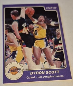 Seltene 1985 Star Company Lakers Byron Scott Karte - Bild 1 von 1