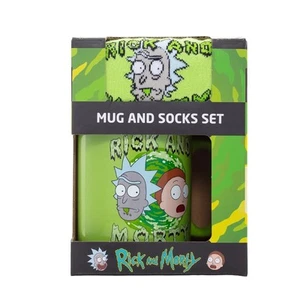 Rick And Morty (Portal) Mug & Socks Set - Picture 1 of 6