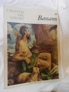 BASSANO Autori vari Fabbri 1964 raffigurazioni dipinti a colori maestri colore - Picture 1 of 1