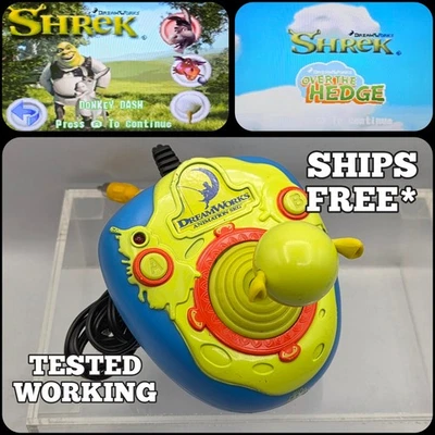 复古 Shrek JAKKS Pacific Plug N Play 电视视频游戏 2006 - 已测试发货免费* — 第 1/4 张图片