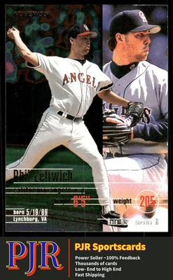 Phil Leftwich 1995 Fleer #229 California Angels - Image 1 of 2