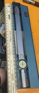 Torque Controls Dial Drehmomentschlüssel Typ II mit Gehäuse 5120-640-6364 1/2" kostenloser Versand - Bild 1 von 7