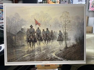 G. Harvey, Jeb Stuart's Return, Ltd Edition Litho (Dry Mounted) S/N #KM - Picture 1 of 9