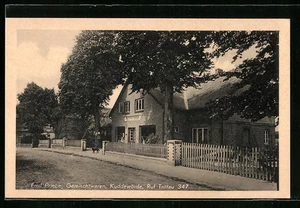 Kuddewörde-Trittau, Ansichtskarte, Gemischtwarengeschäft von Emil Priebe  - Picture 1 of 2