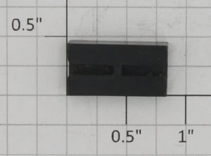 LGB 5026B G Scale Black Insulating Rail Track Joiner (10) - Picture 1 of 2