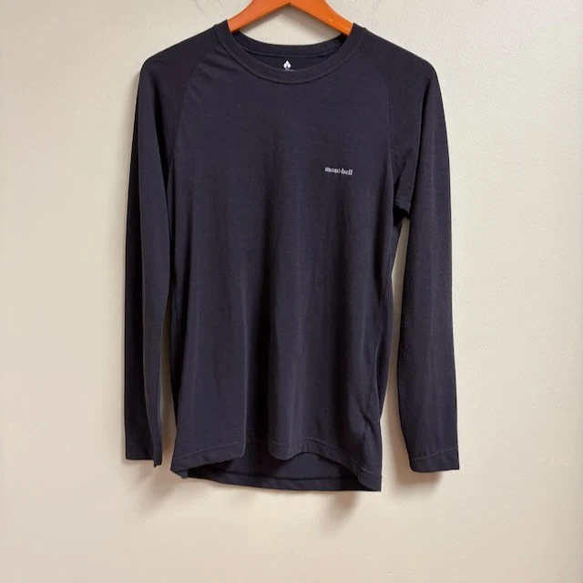 Camisa ligera Mont Bell para hombre manga larga ZEOLINE talla L negra senderismo aire libre Foto 1 de 4
