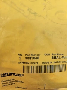 CATERPILLAR 3081845 SEAL OEM NOS 3081845 FREE SHIPPING - Picture 1 of 4