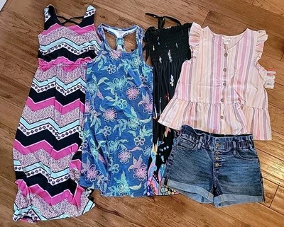 Girls Dresses Shorts Lot Size 10-12 Brands SO Cat & Jack  - Image 1 of 4