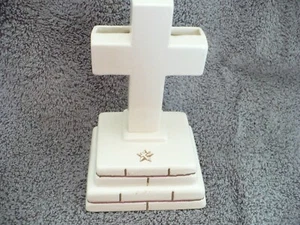 83A - VINTAGE CROSS  FRATERNAL CROSS WITH STAR - Picture 1 of 10