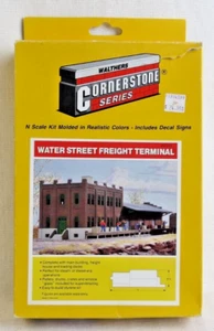 Walthers Cornerstone 933-3201 N Scale WATER STREET FREIGHT TERMINAL Kit - Picture 1 of 2