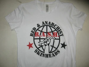 RASH LADY FIT T-SHIRT/sharp/skinheads/boots/punk/oi!/antifa/banda bassotti/ska - Imagen 1 de 1
