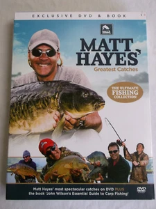 matt hayes greatest catches dvd and john wilson book - Picture 1 of 3